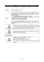 Preview for 4 page of Zodiac YACHTLINE 360 Manual