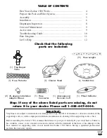 Preview for 3 page of Zodiac ZODIAC 1500 Owner'S Manual And Quick Installation Instructions