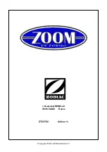 Предварительный просмотр 72 страницы Zodiac ZOOM 230 Roll Up Instructions Manual