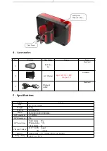 Preview for 4 page of Zodiak GPS307 User Manual