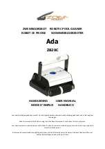 Zoef Robot Ada ZB20C User Manual preview