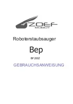 Предварительный просмотр 25 страницы Zoef Robot Bep Quick Manual