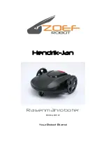 Preview for 29 page of Zoef Robot Hendrik-Jan MR13Z Manual