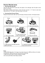 Предварительный просмотр 14 страницы Zoef Robot SR806W SJAAN User Manual