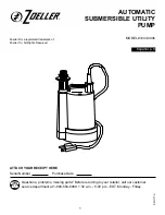 Preview for 1 page of Zoeller 1043-006 Manual