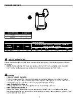 Preview for 2 page of Zoeller 1043-006 Manual