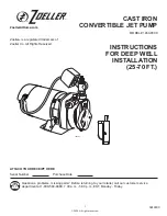 Zoeller 1463-0006 Instructions Manual preview