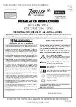 Zoeller 2702 Installation Instructions Manual preview