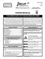 Zoeller 61 HD Series Repair Manual preview