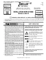 Zoeller 63 Installation Instructions Manual preview