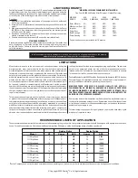 Preview for 2 page of Zoeller 71 HD Series Owner'S Manual