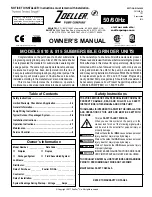 Zoeller 810 Manual preview