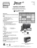 Preview for 1 page of Zoeller AquaNot Fit 508 Manual