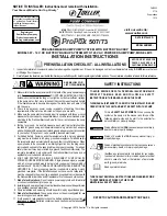Preview for 1 page of Zoeller ProPak 507 Installation Instructions Manual