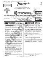 Preview for 1 page of Zoeller ProPak 508/53 Installation Instructions Manual