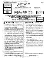 Предварительный просмотр 17 страницы Zoeller ProPak 508-A Installation Instructions Manual