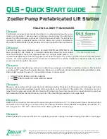Preview for 1 page of Zoeller QLS Series Quick Start Manual