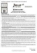 Preview for 2 page of Zoeller QWIK ALARM Instructions For Use