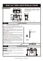 Preview for 6 page of Zoeller QWIK JON ULTIMA QJU-3 Installation Instructions Manual