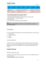 Preview for 44 page of ZOEYLINK A-7V User Manual