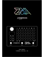 Zoia Empress User Manual preview