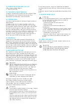 Preview for 17 page of Zoin Artemis Operation Manual Instructions For Use & Maintenance