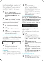 Preview for 22 page of Zoin Artemis Operation Manual Instructions For Use & Maintenance