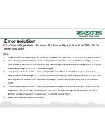 Preview for 36 page of ZOJE WR580 Product Manual