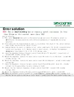 Preview for 42 page of ZOJE WR580 Product Manual