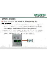 Preview for 44 page of ZOJE WR580 Product Manual