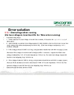 Preview for 45 page of ZOJE WR580 Product Manual