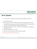 Preview for 54 page of ZOJE WR580 Product Manual