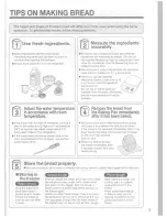 Preview for 3 page of Zojirushi BB-KWQ10 Operating Instructions Manual