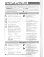 Предварительный просмотр 4 страницы Zojirushi BB-KWQ10 Operating Instructions Manual