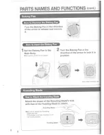 Предварительный просмотр 8 страницы Zojirushi BB-KWQ10 Operating Instructions Manual
