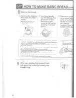 Предварительный просмотр 18 страницы Zojirushi BB-KWQ10 Operating Instructions Manual