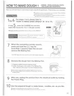 Предварительный просмотр 21 страницы Zojirushi BB-KWQ10 Operating Instructions Manual