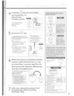 Предварительный просмотр 29 страницы Zojirushi BB-KWQ10 Operating Instructions Manual
