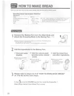 Preview for 30 page of Zojirushi BB-KWQ10 Operating Instructions Manual