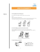 Предварительный просмотр 8 страницы Zojirushi BBCC - M15 Operating Instructions Manual