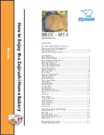 Zojirushi BBCC-M15 Recipe Book предпросмотр