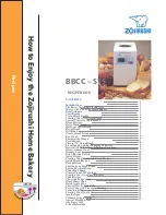 Предварительный просмотр 18 страницы Zojirushi BBCC - S15 Operating Instructions Manual