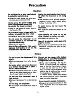 Предварительный просмотр 6 страницы Zojirushi CD-DEC30 Operating Instructions Manual