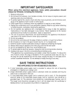 Предварительный просмотр 2 страницы Zojirushi CD-JSC22 Operating Instructions Manual