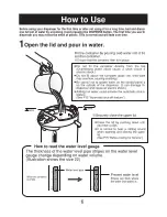 Preview for 7 page of Zojirushi CD-JSC22 Operating Instructions Manual