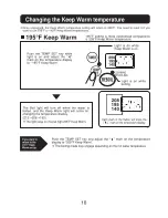 Предварительный просмотр 11 страницы Zojirushi CD-JSC22 Operating Instructions Manual