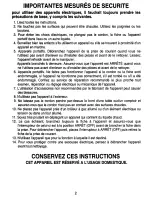 Предварительный просмотр 3 страницы Zojirushi CD-LCC30 Operating Instructions Manual