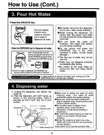 Предварительный просмотр 10 страницы Zojirushi CD-LCC30 Operating Instructions Manual