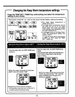 Предварительный просмотр 13 страницы Zojirushi CD-LCC30 Operating Instructions Manual