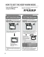 Предварительный просмотр 12 страницы Zojirushi CD-LFC30 Operating Instructions Manual
